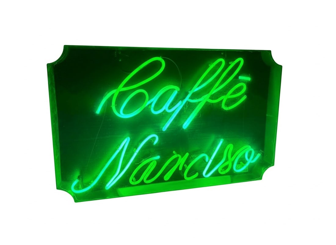 NEON TUBE SIGN, CAFFÈ NARCISO,  (1 of 1)