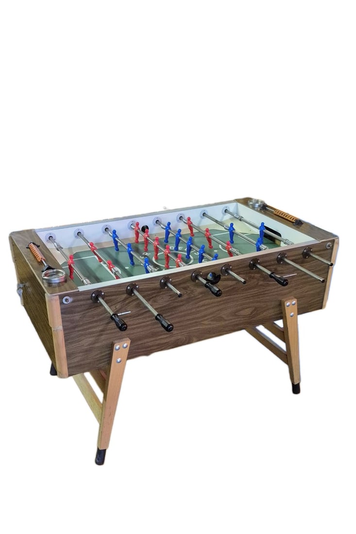 ORIGINAL VINTAGE 1970s GERMAN CHAMPION TABLE FOOTBALL TABLE, (1 of 1)