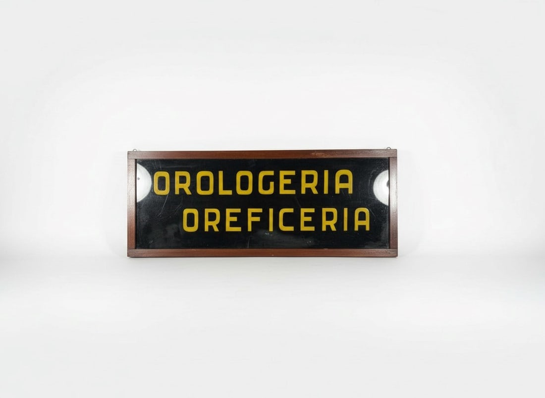 GLASS SIGNAGE, WINDOW DECALS FOR WATCHMAKING AND JEWELLERY,  (1 of 1)
