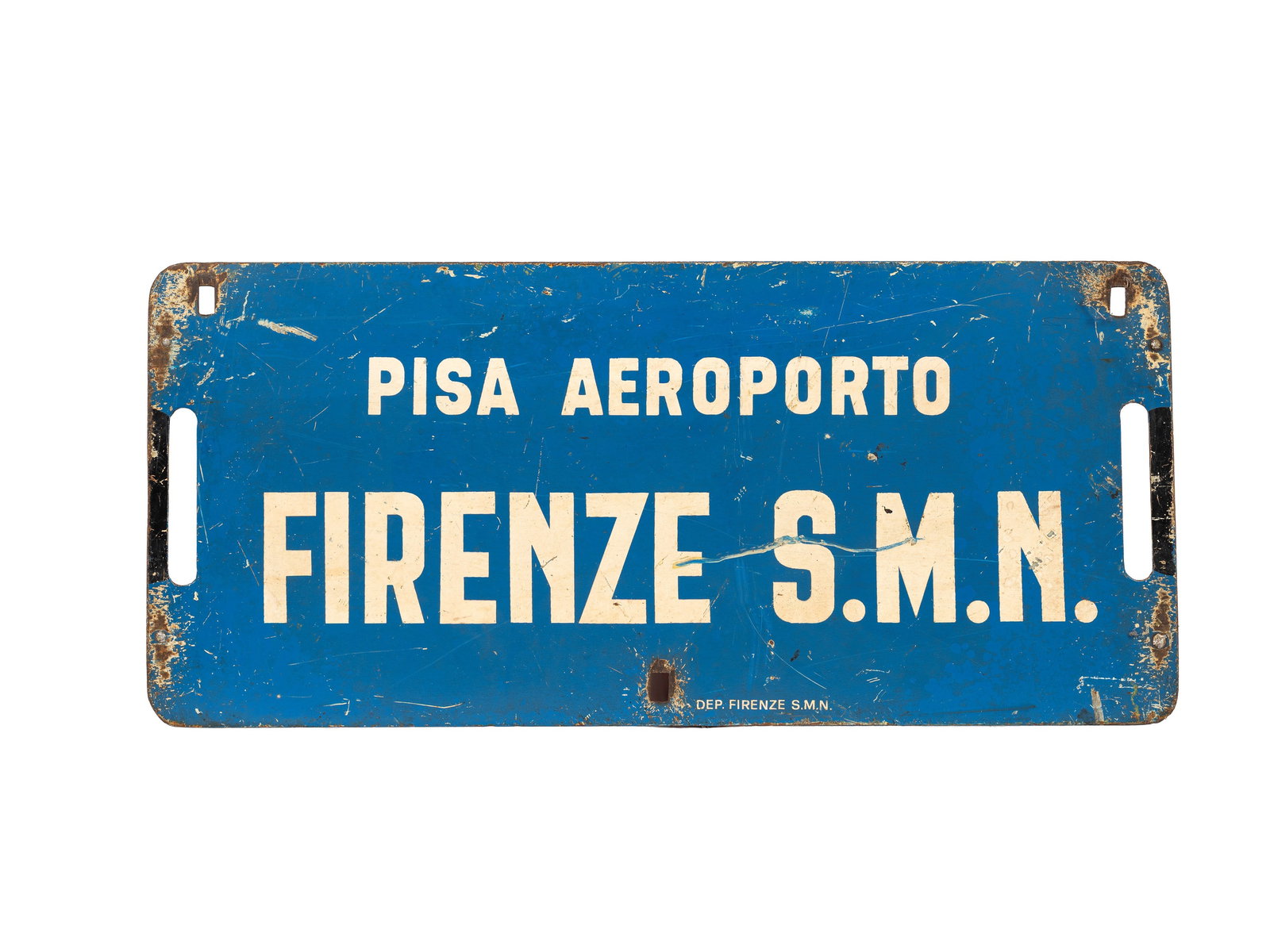 ORIGINAL TRAIN CAR ADVERTISING SIGN,  (1 of 1)