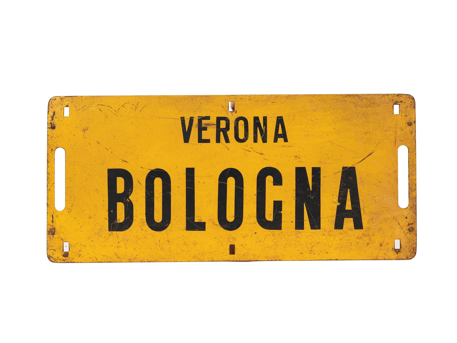 ORIGINAL TRAIN CAR ADVERTISING SIGN,  (1 of 1)