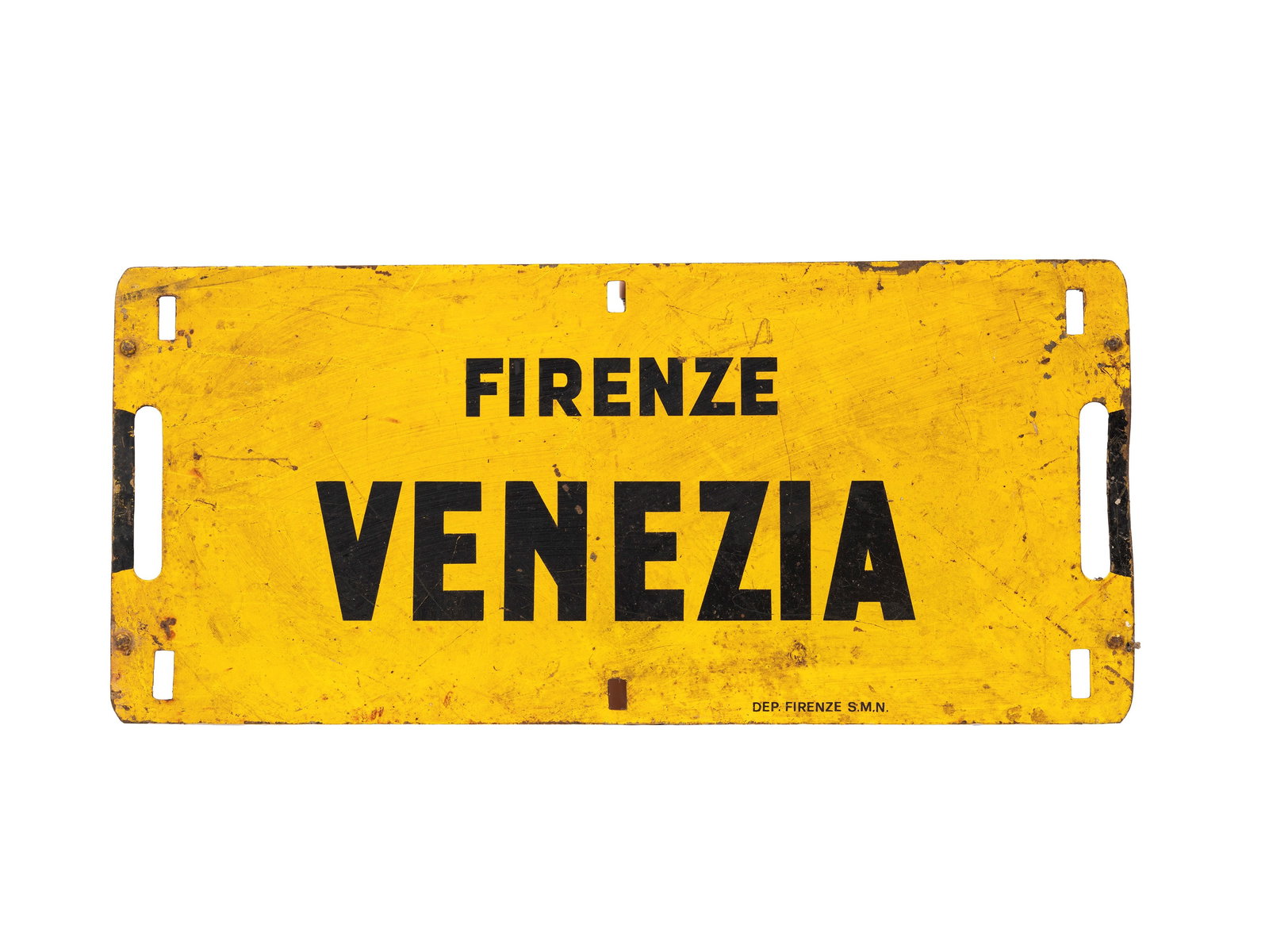 ORIGINAL TRAIN CAR ADVERTISING SIGN, (1 of 1)