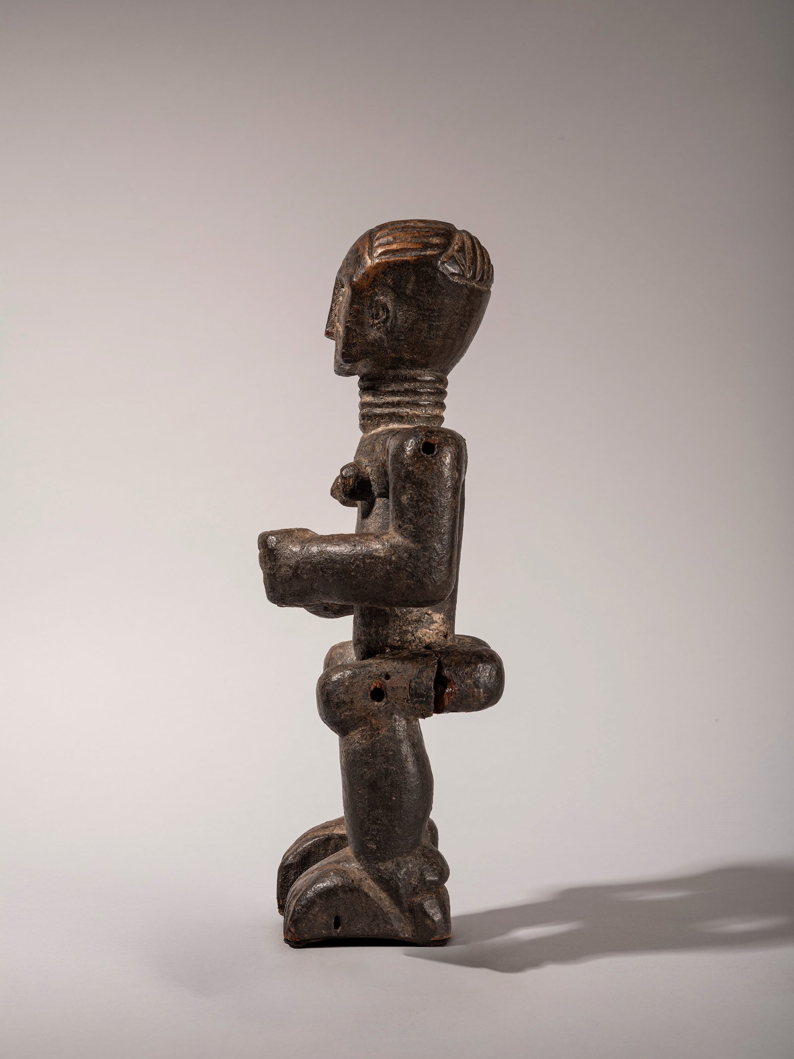 ASHANTI FEMALE FIGURE, Ghana, 19th century (1 of 4)