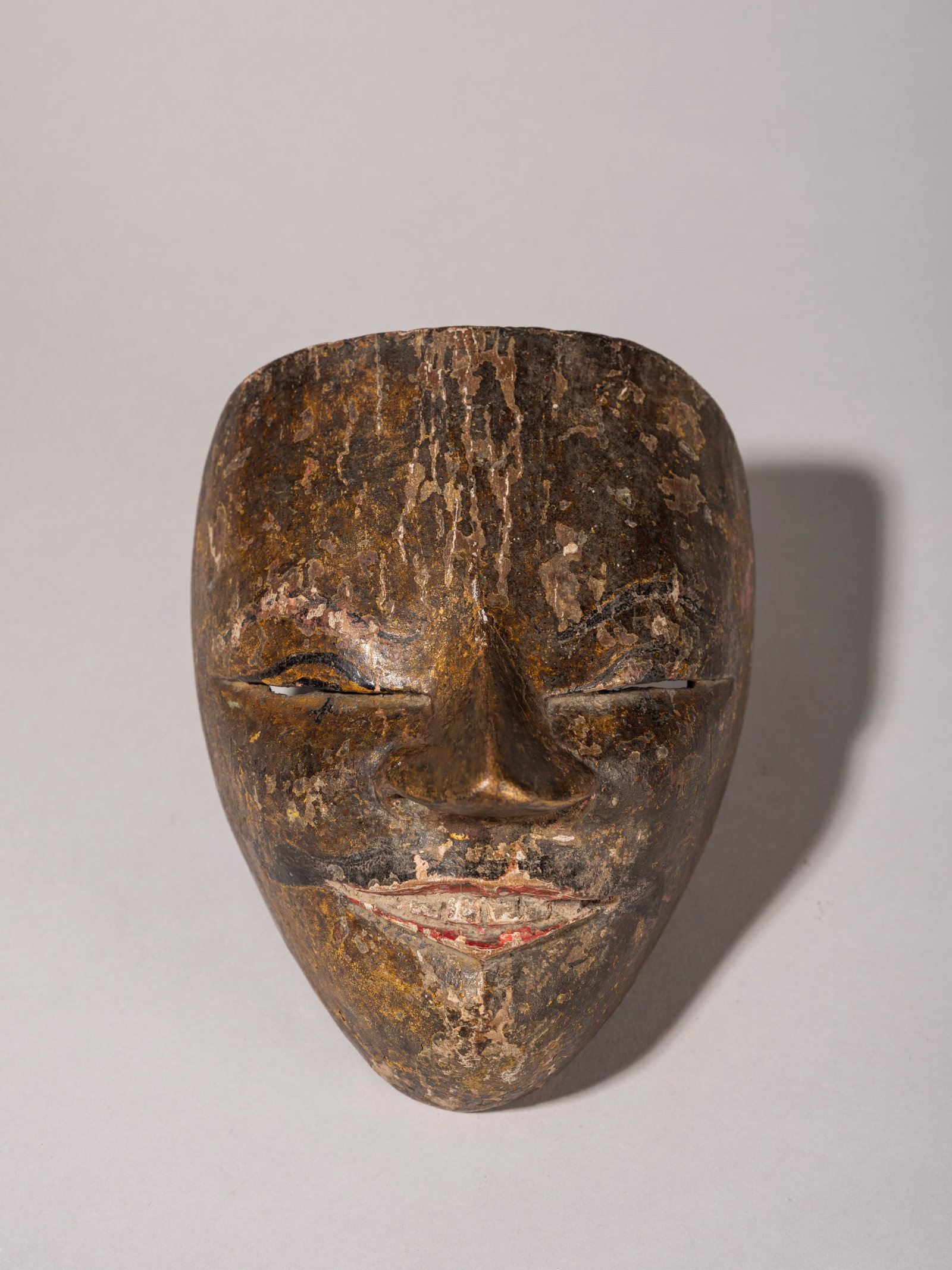WOODEN MASK FROM TRADITIONAL JAVANESE THEATRE, The island of Java, 20th century (1 of 4)