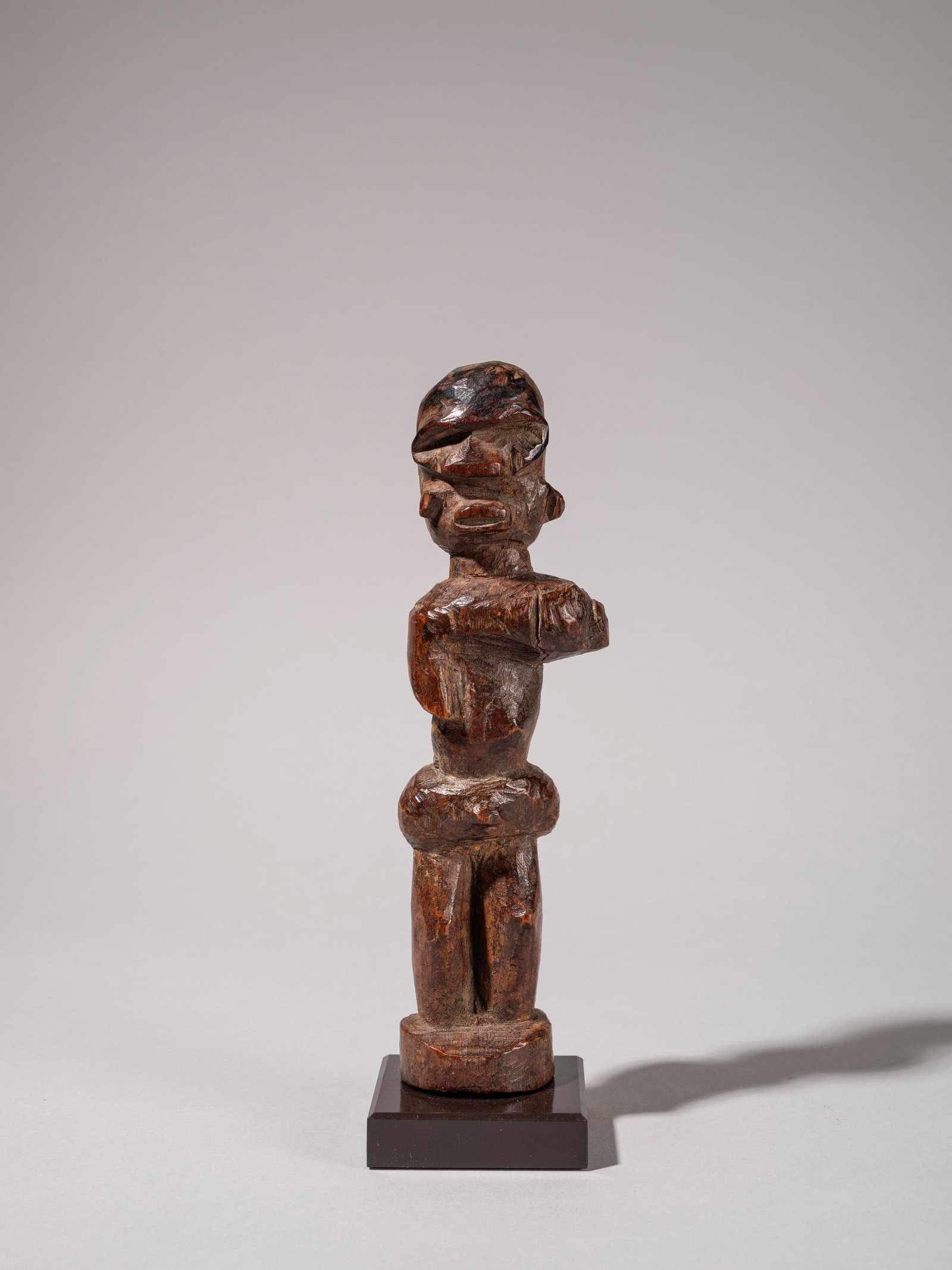 FIGURE OF AN ANCESTOR, Cameroon, mid-20th century (1 of 2)