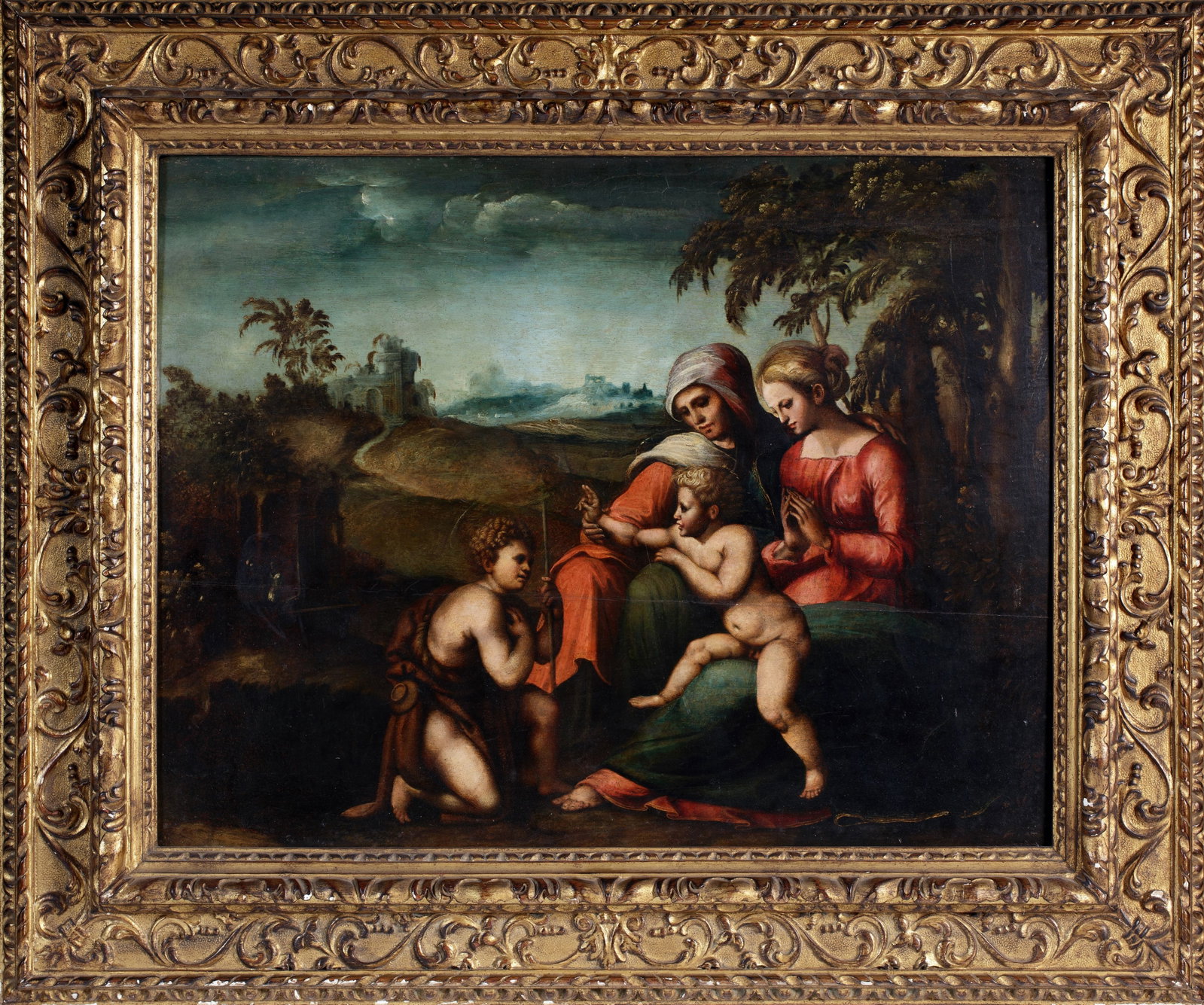MADONNA OF DIVINE LOVE, 17th century (1 of 2)
