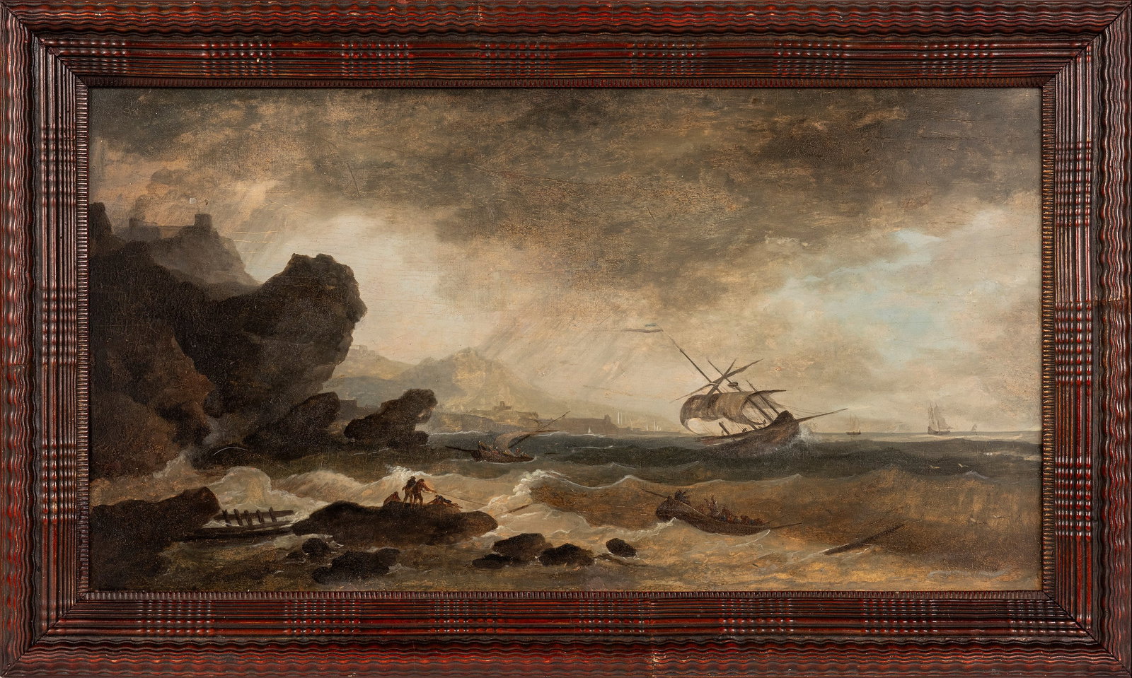 TEMPEST, Flemish school, early 18th century (1 of 2)