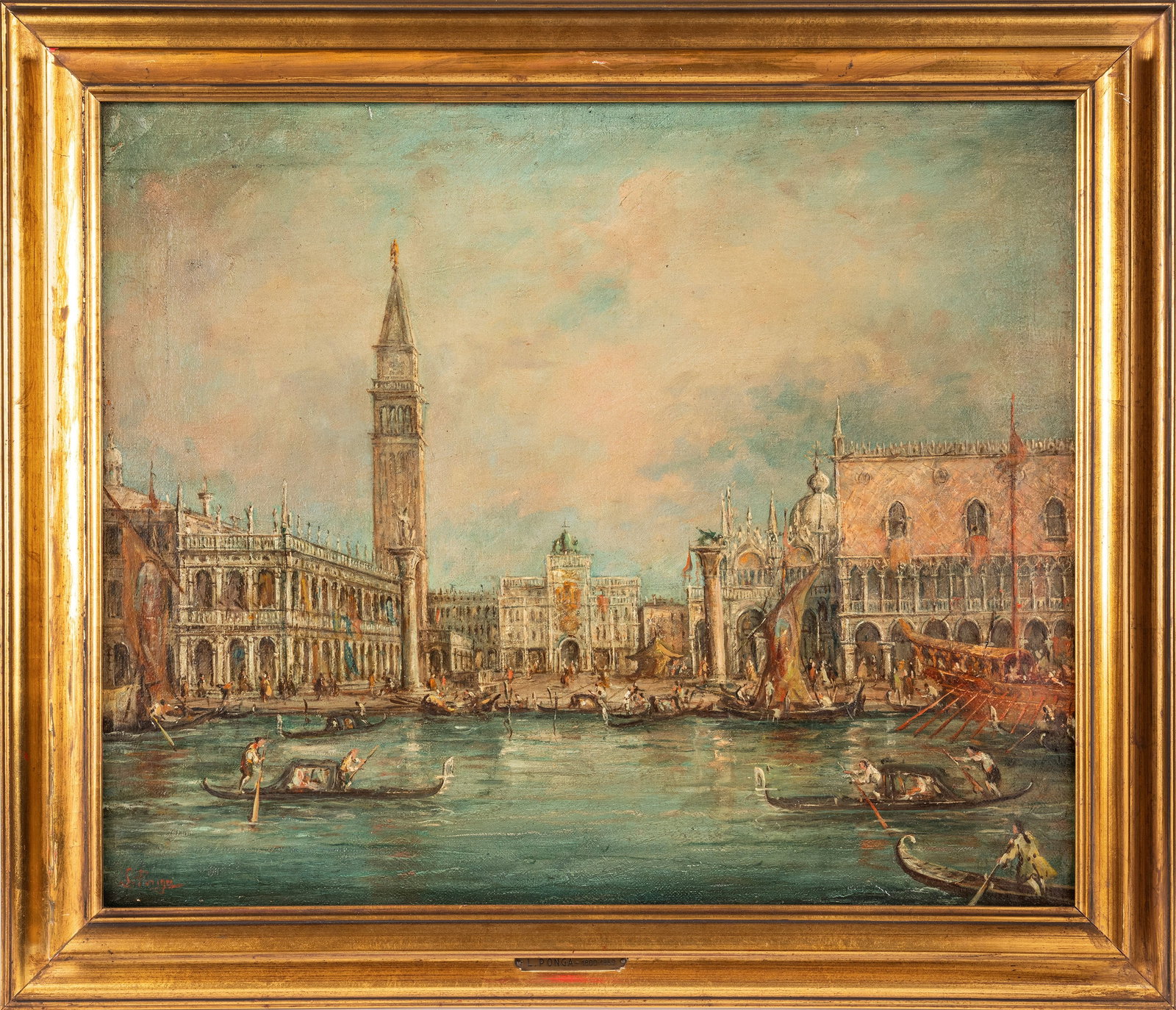 PAIR OF VIEWS OF VENICE, (1 of 7)