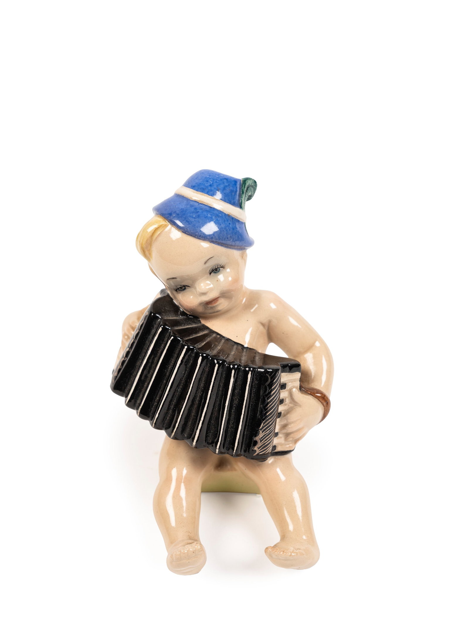 Lenci BOY PLAYING THE ACCORDION, Turin (1 of 1)