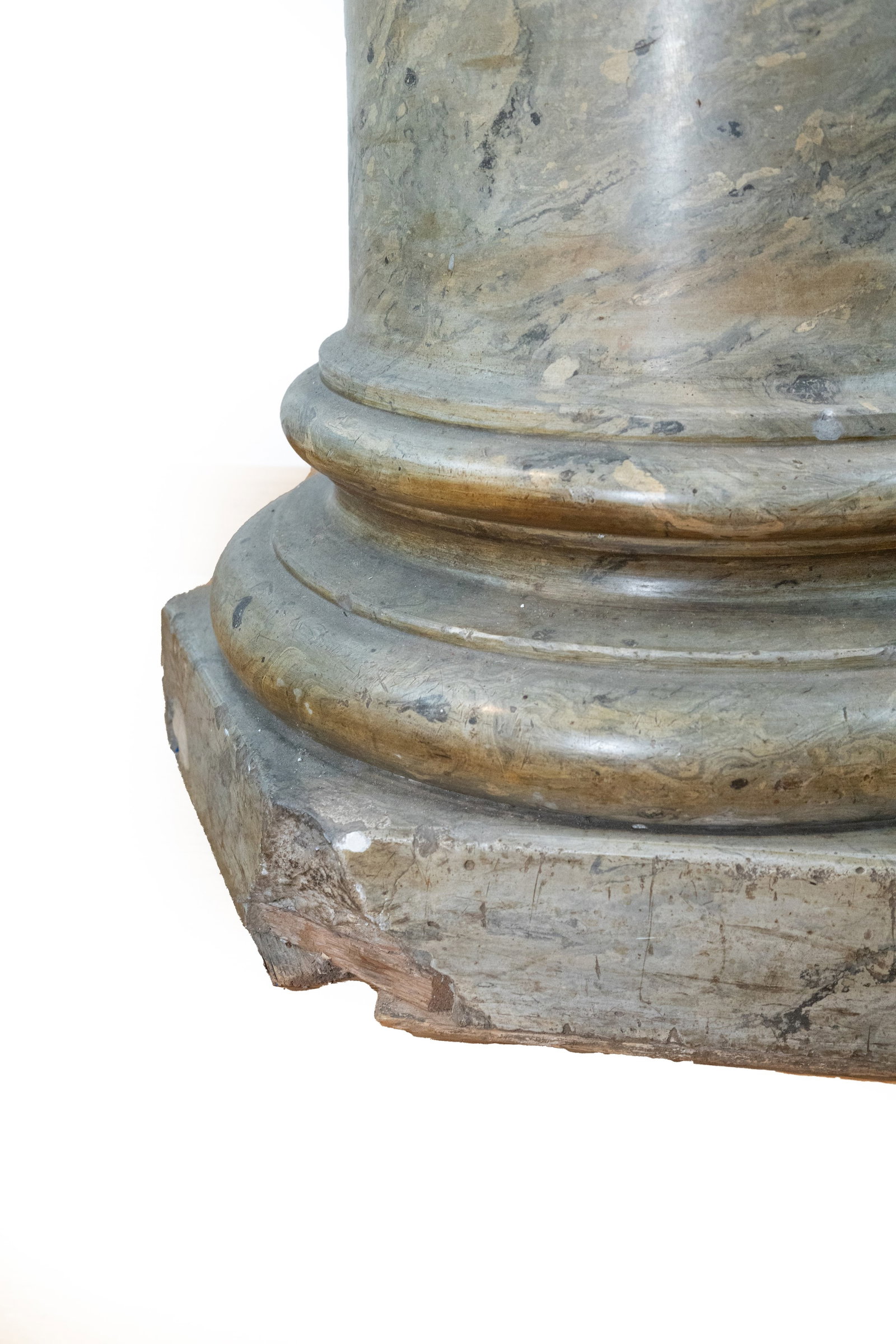 °SCAGLIOLA HALF-COLUMN, 19th secolo - 6