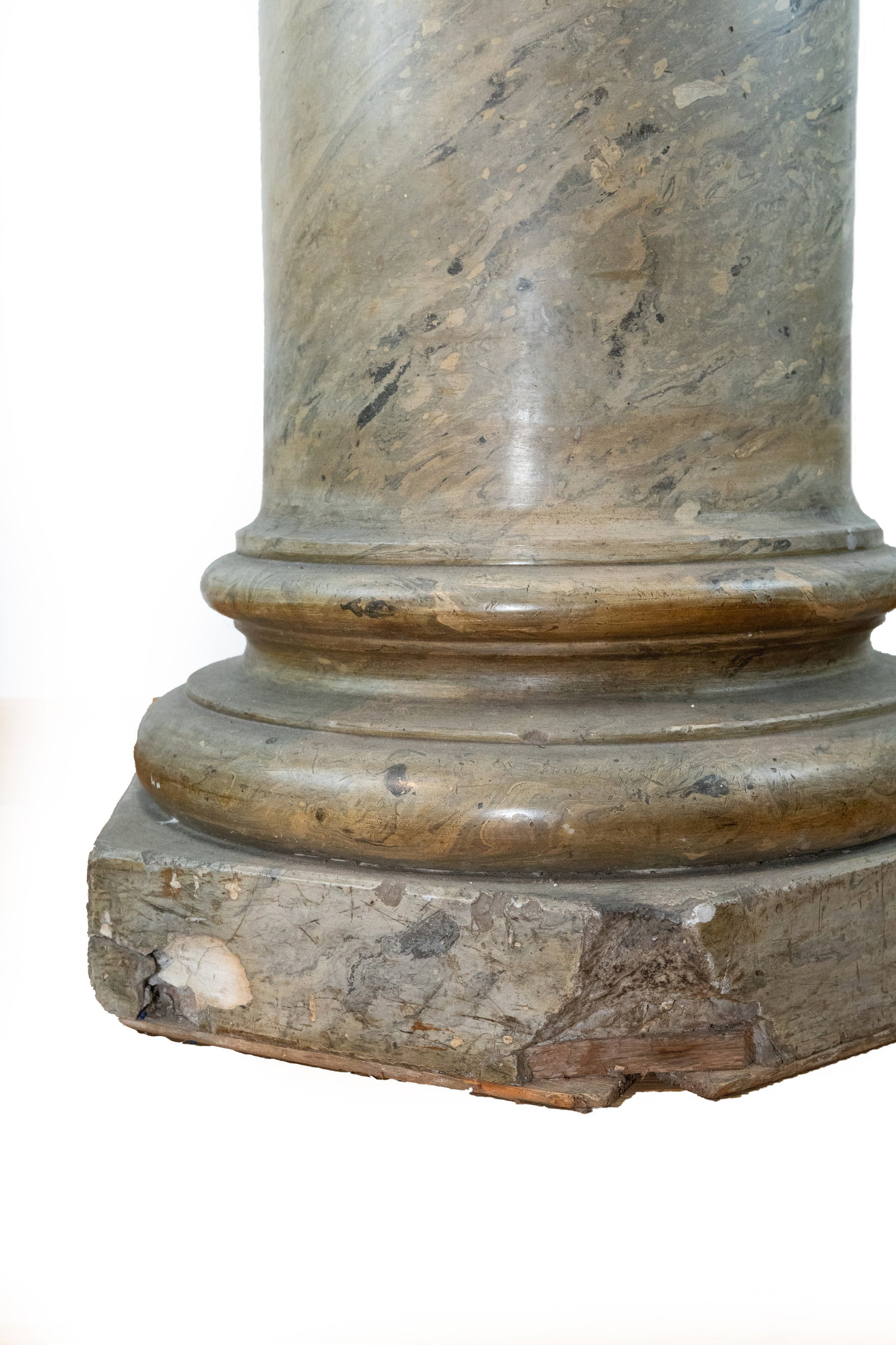 °SCAGLIOLA HALF-COLUMN, 19th secolo - 7