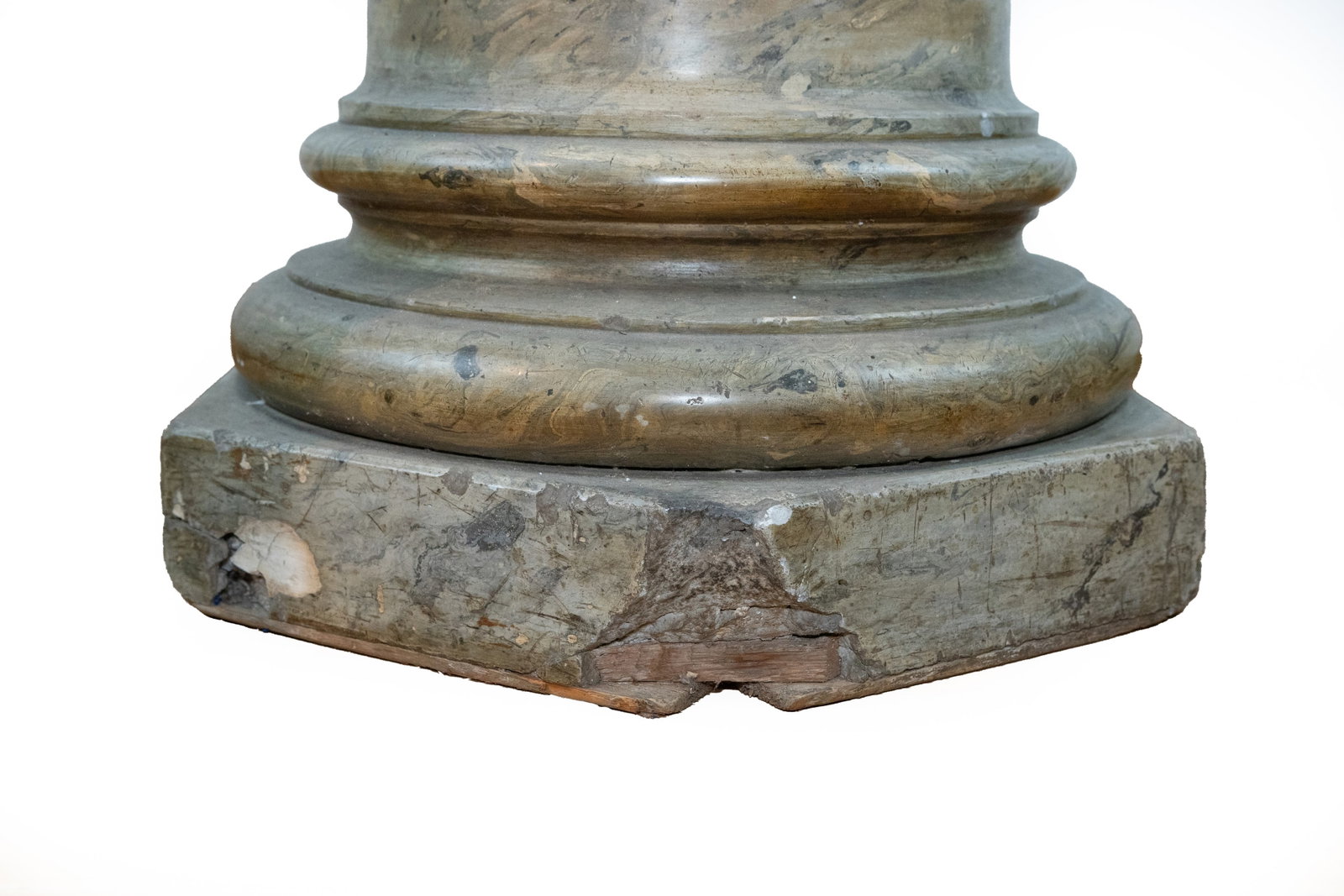 °SCAGLIOLA HALF-COLUMN, 19th secolo - 8