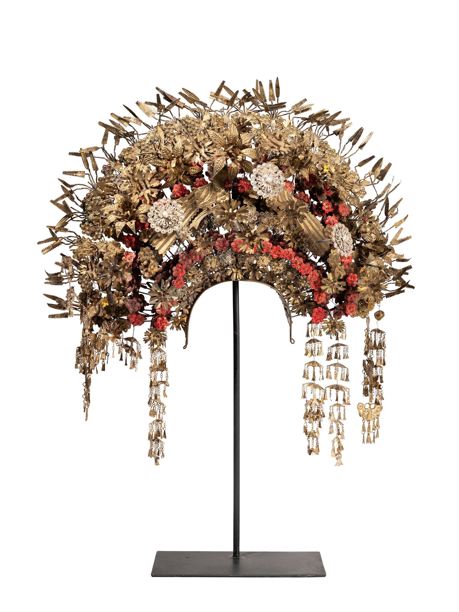 °A WEDDING CROWN, Minangkabau, Central Sumatra (1 of 2)