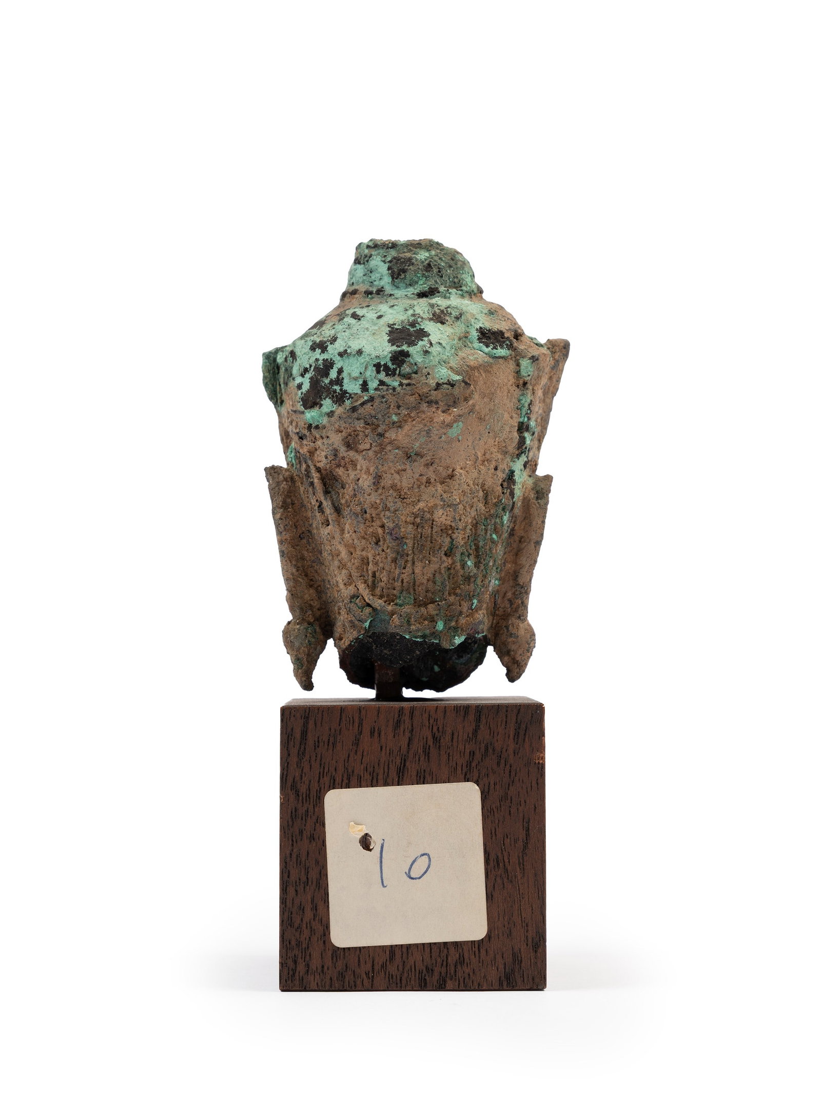 A BRONZE FIGURE OF BUDDHA SHAKYAMUNI, Thailand, 17th / 18th century: h cm 9 Provenance: from a private collection, Milan.