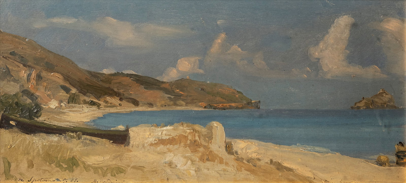 Marco Calderini(Torino 1850 - 1941) SPOTORNO, 1881 (1 of 4)