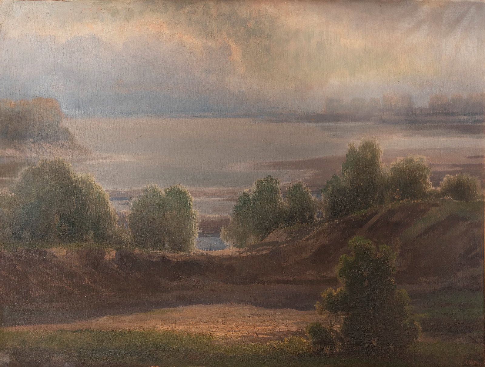 Carlo Vittori(1881 - 1943) LAKE VIEW, (1 of 4)