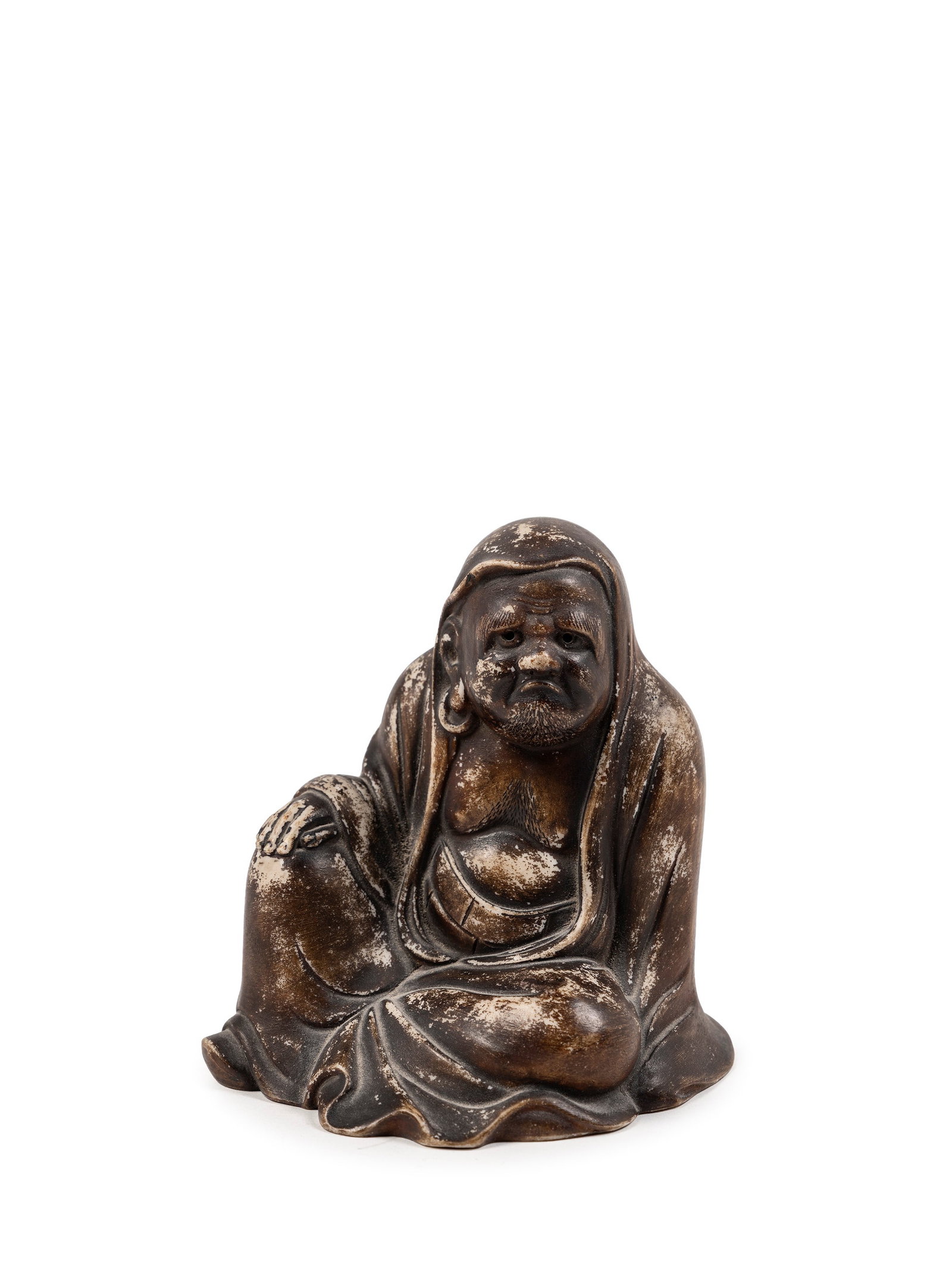 A CERAMIC FIGURE, Japan, Meiji period (1868-1912) (1 of 2)