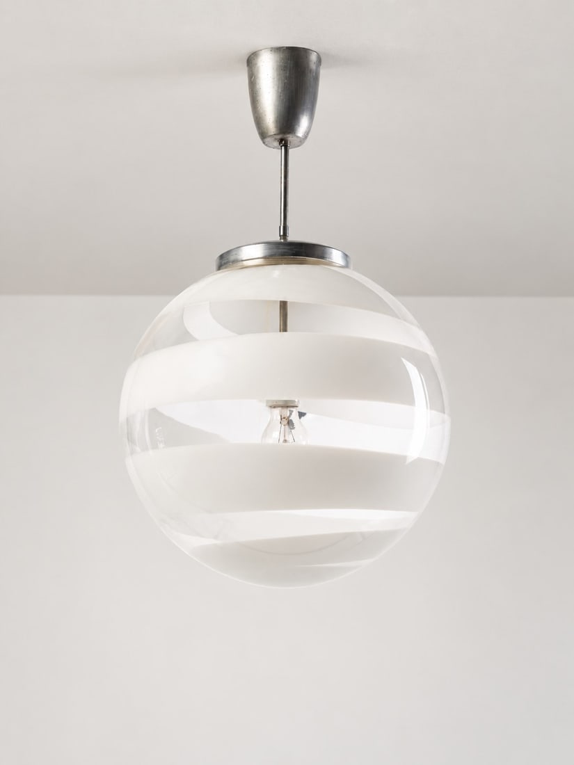 Carlo Scarpa (Venezia 1906 - 1978), PENDANT LAMP, circa 1950 (1 of 1)