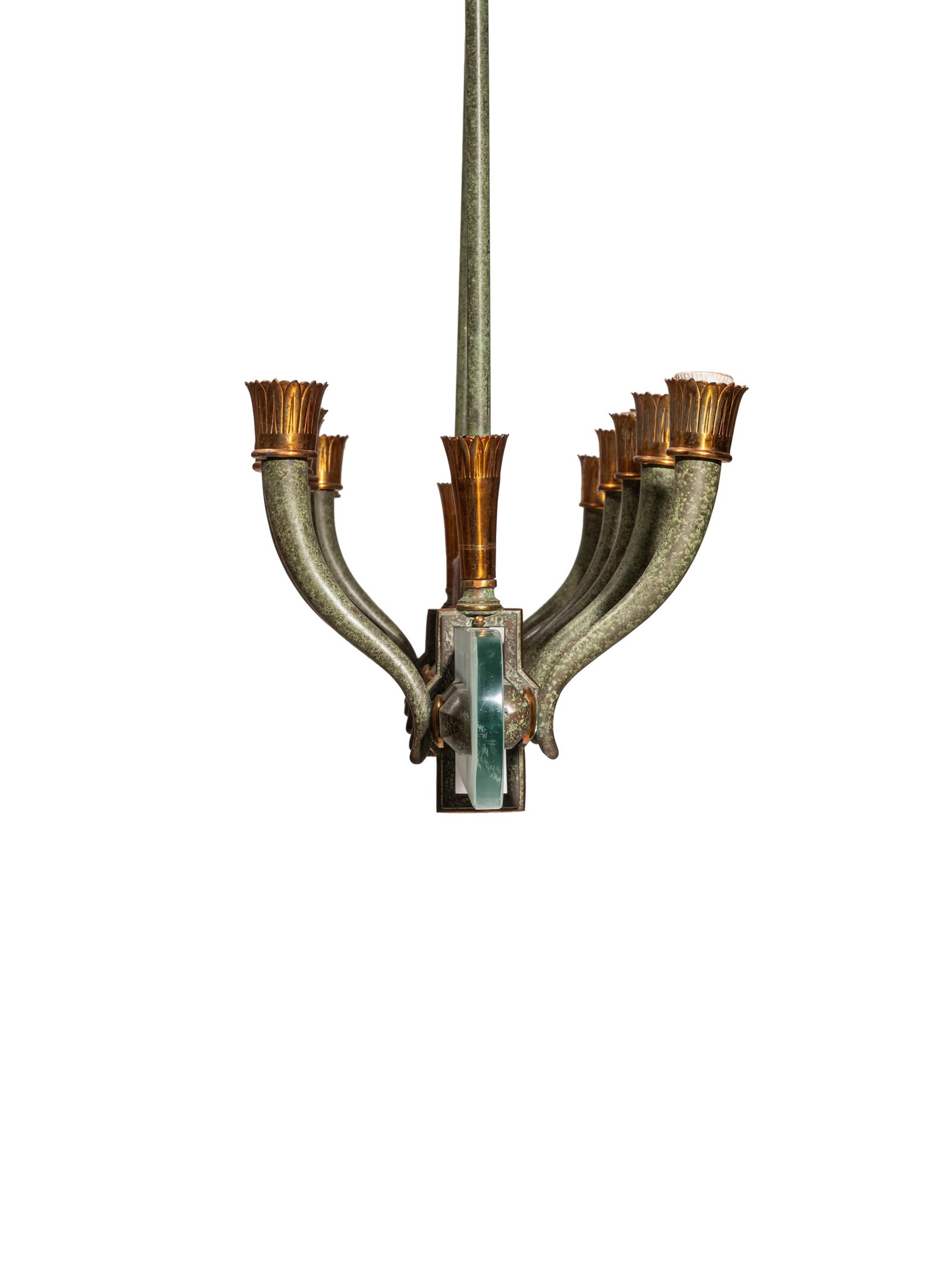 LARGE CHANDELIER, circa 1940s - 3