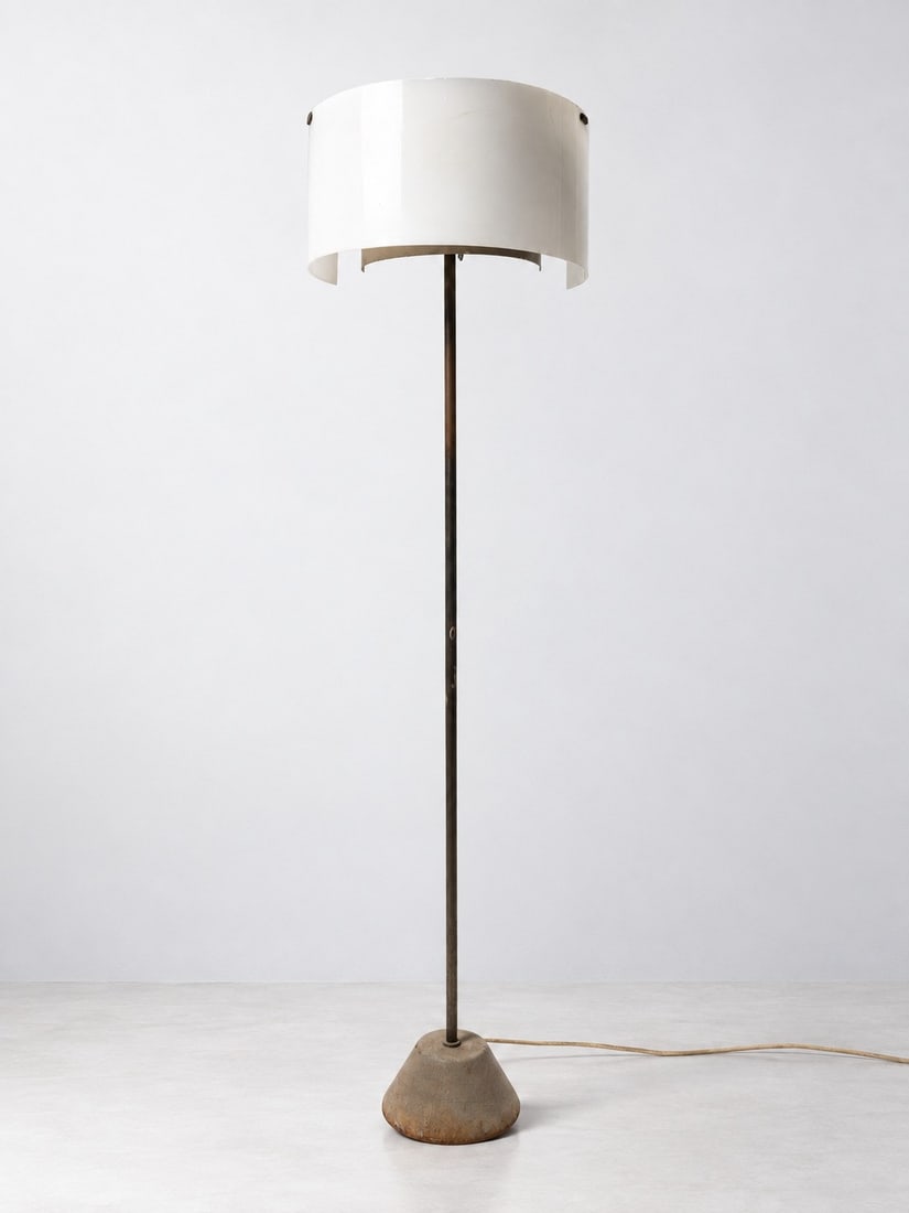 Gino Sarfatti (Venezia 1912 - 1985), MODEL 1056 FLOOR LAMP, circa 1948 (1 of 6)