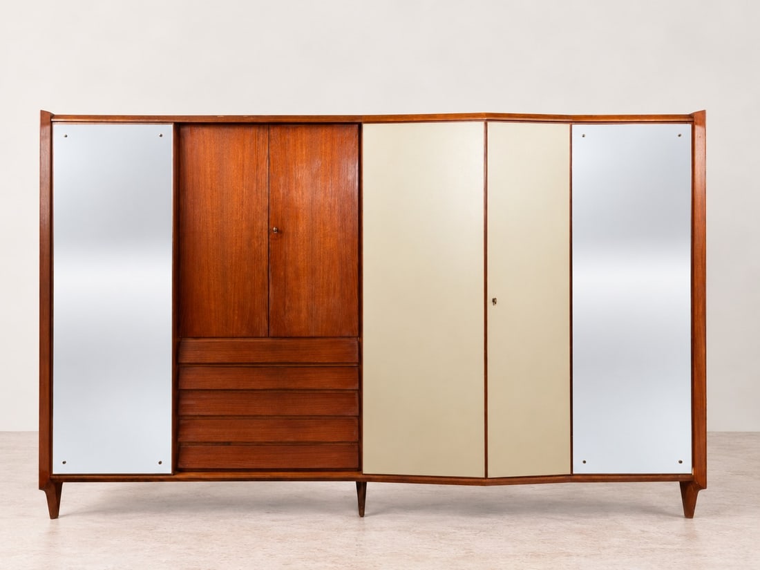 Gio Ponti (Milano 1891 - 1979), WARDROBE, circa 1950s (1 of 13)