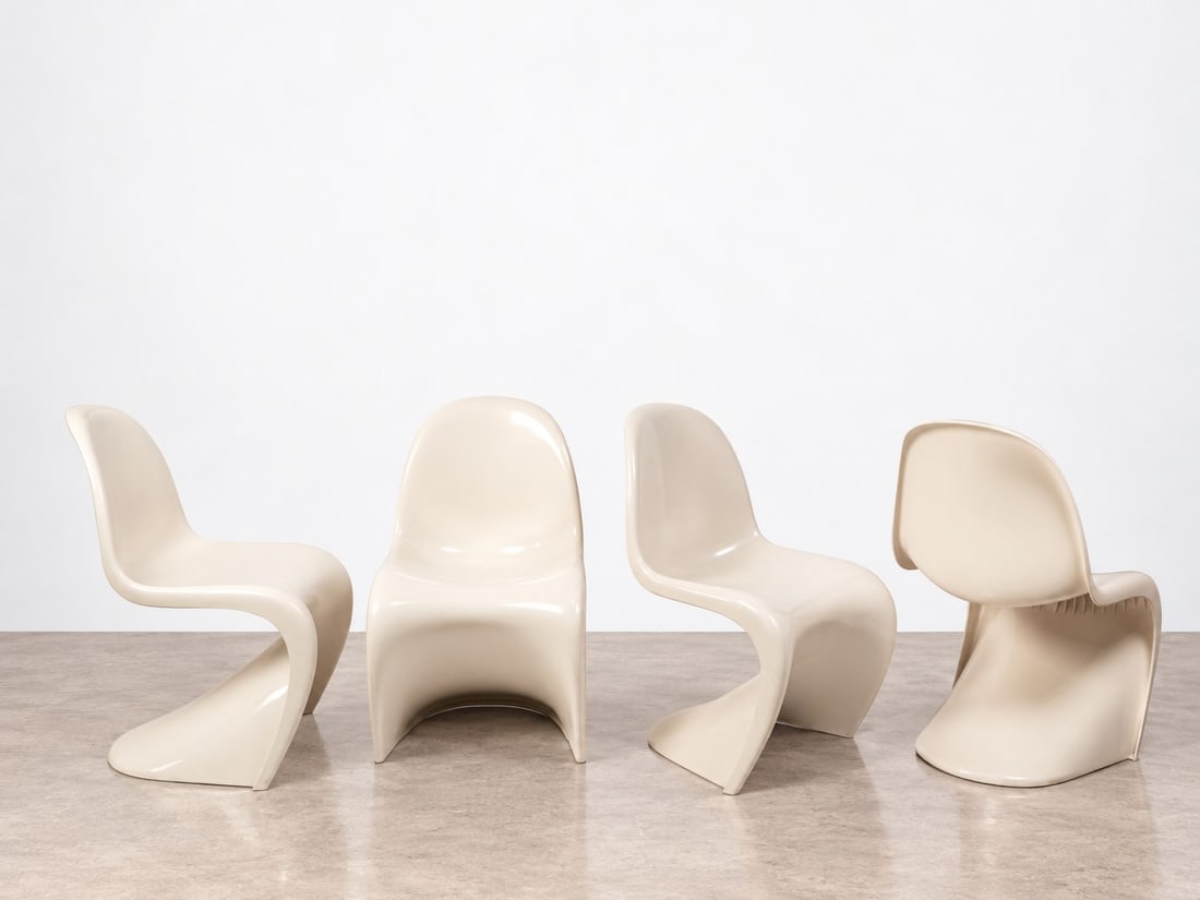 Verner Panton (Gamtofte 1926 - 1998), PANTON CHAIRS, circa 1976 (1 of 5)