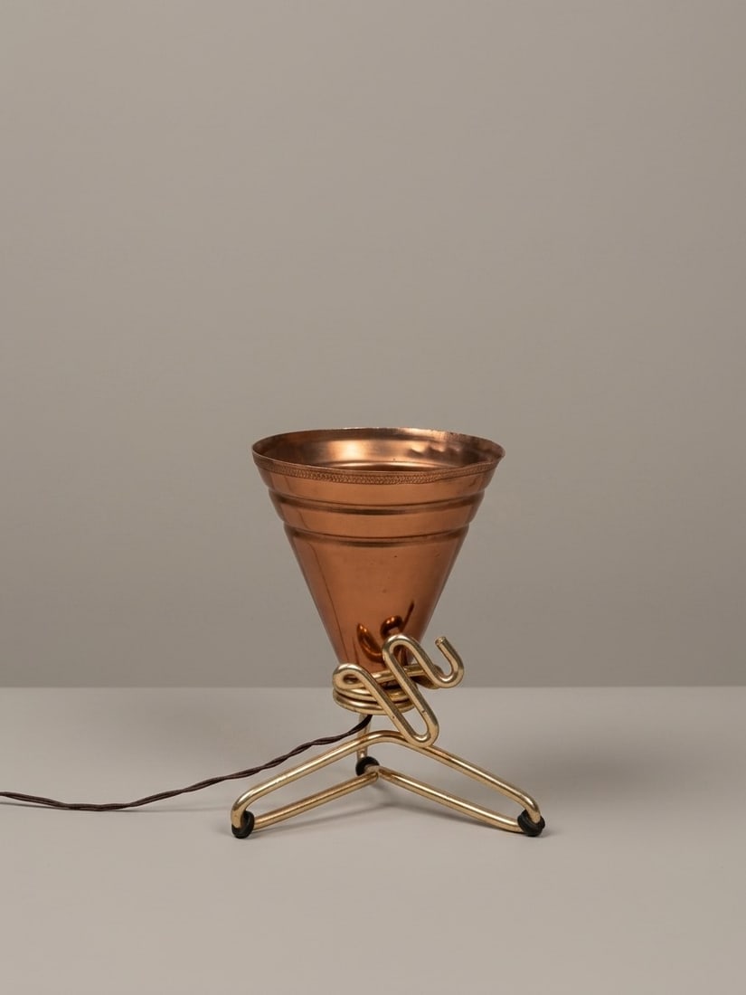 Ettore Sottsass (Attr.), TABLE LAMP, circa 1954 (1 of 3)