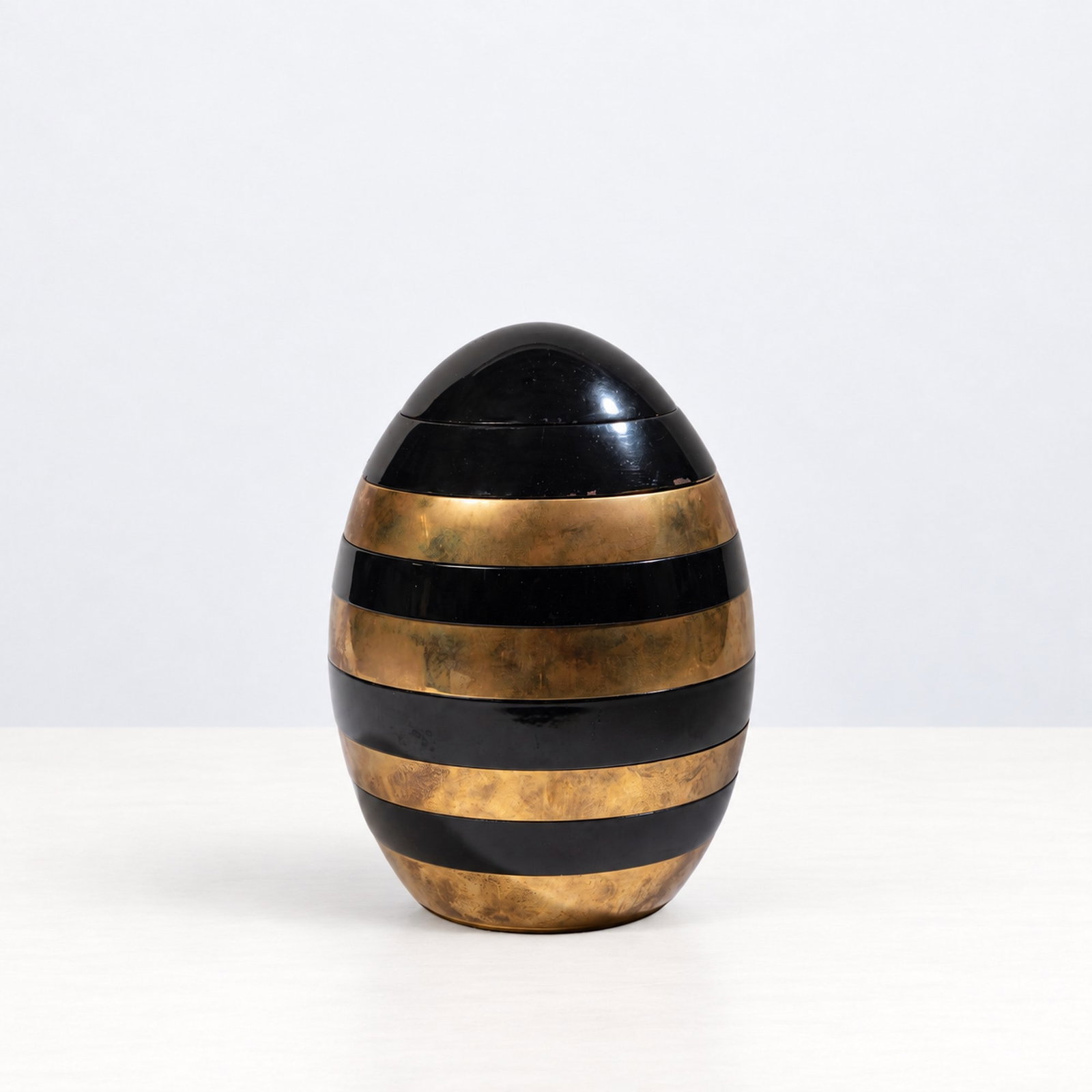 Tommaso Barbi (Milano 1938 - 2011), MODULAR EGG OBJECT, circa 1970s (1 of 10)