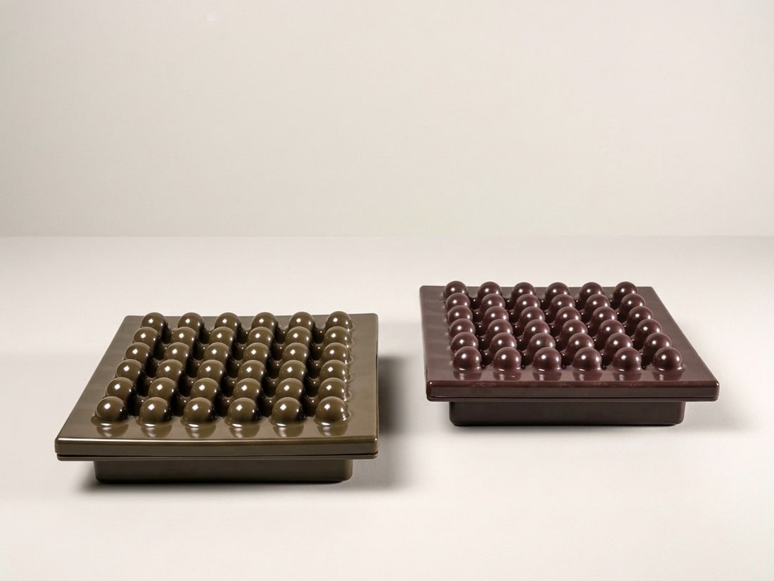 Ettore Sottsass (Innsbruck 1917 - 2007), ASHTRAYS, 1970 (1 of 4)