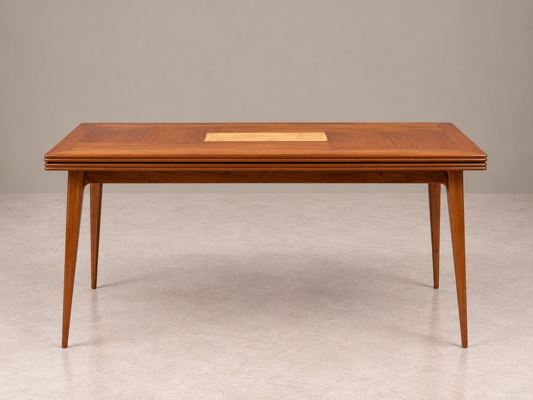 EXTENDABLE CONSOLE TABLE, circa 1950s (1 of 8)
