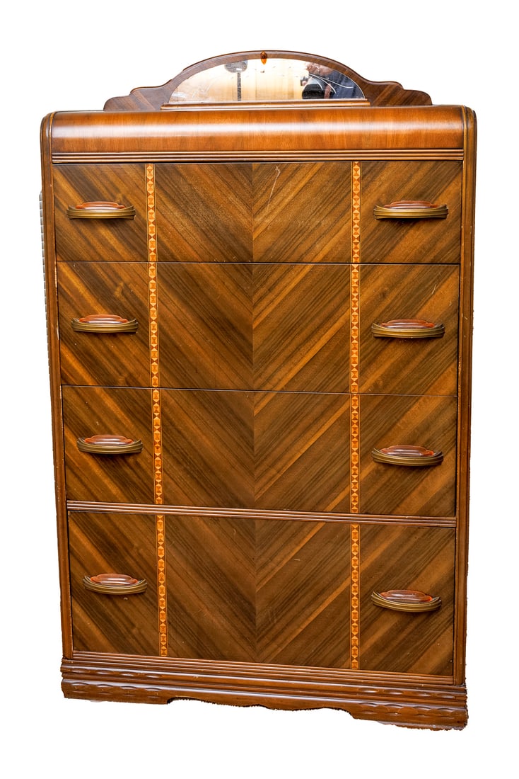 Art Deco Waterfall Dresser (1 of 13)