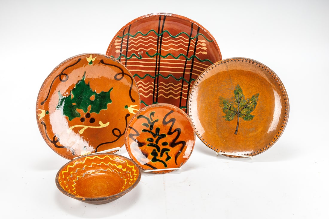 5 Pottery Plates from Turtle Creek Pottery by David T. Smith (1 of 16)