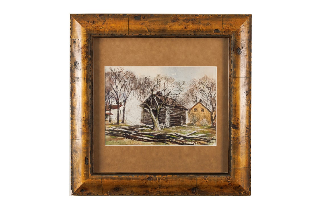 Paul R. Kolada (1917-1999) Original Watercolor Painting (1 of 7)