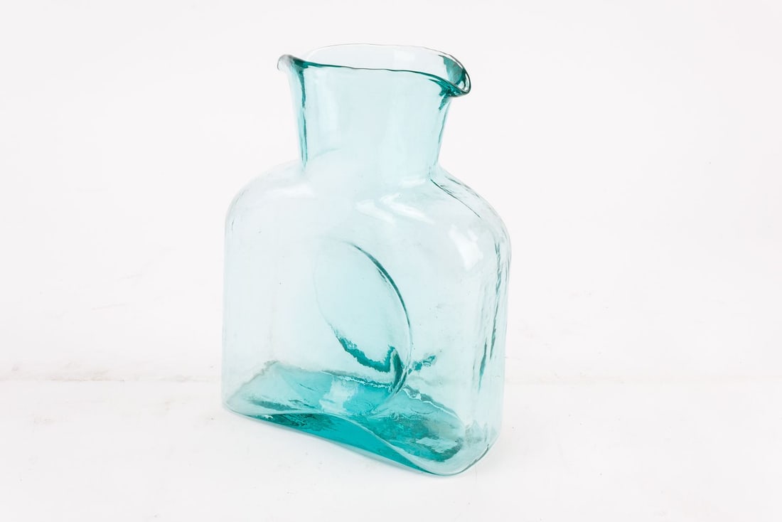 Blenko Double spout Water Pitcher - 3