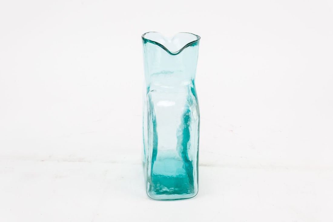 Blenko Double spout Water Pitcher - 4