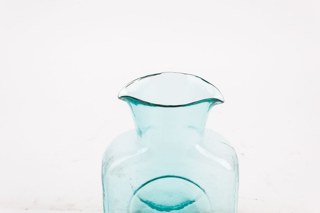 Blenko Double spout Water Pitcher - 6