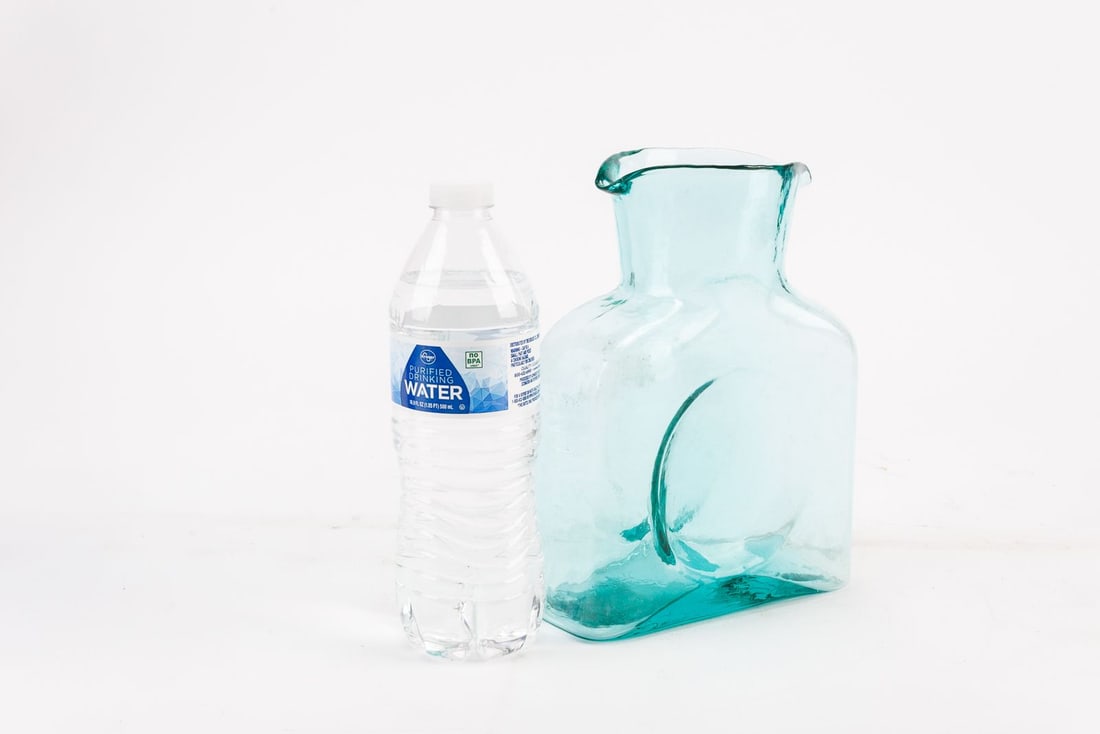 Blenko Double spout Water Pitcher - 9