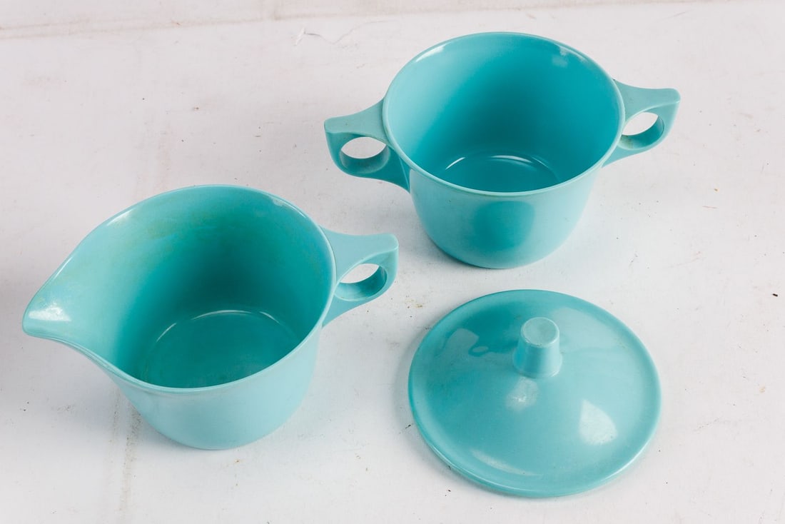 Vintage Texasware Melmac Tea Set - 10
