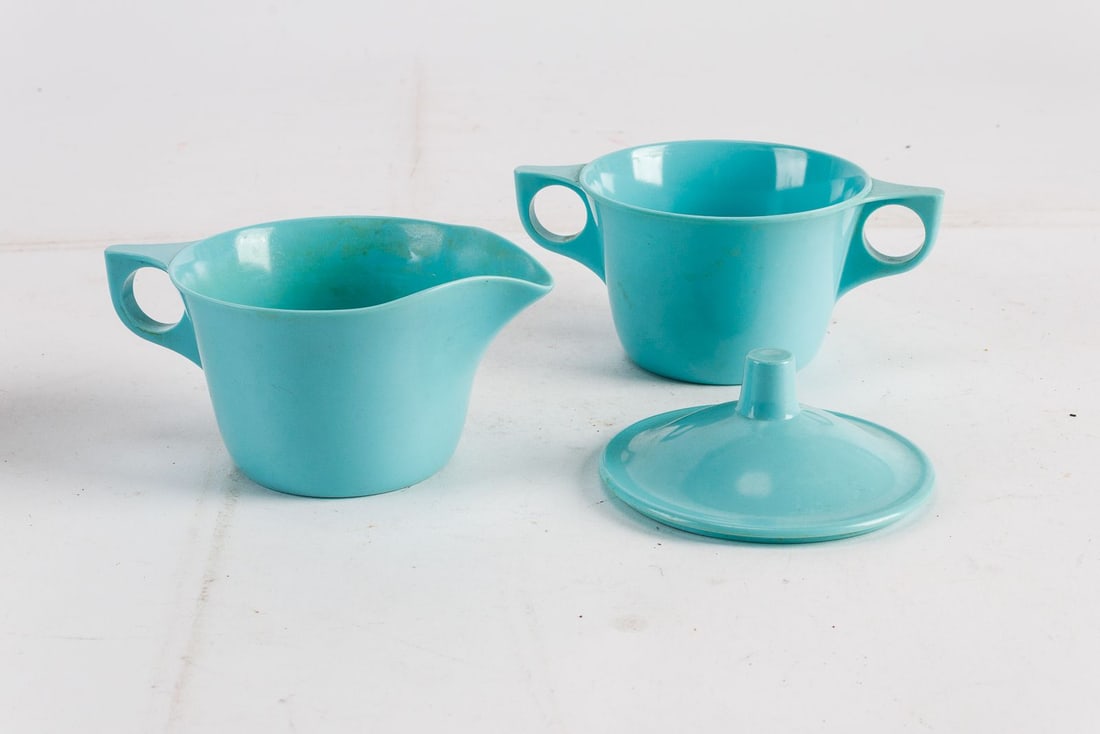 Vintage Texasware Melmac Tea Set - 11
