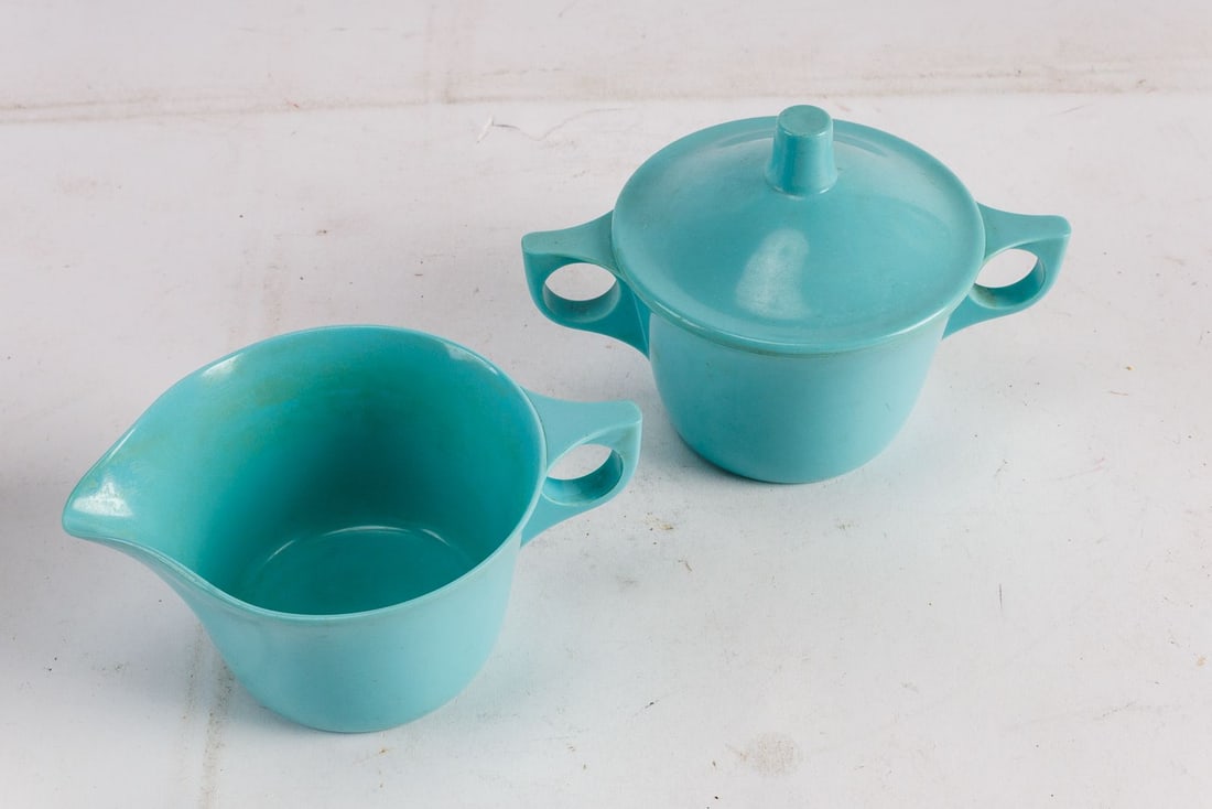 Vintage Texasware Melmac Tea Set - 9
