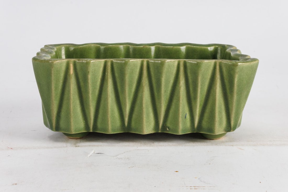 Vintage Upco #277 MCM Rectangular Planter - 2