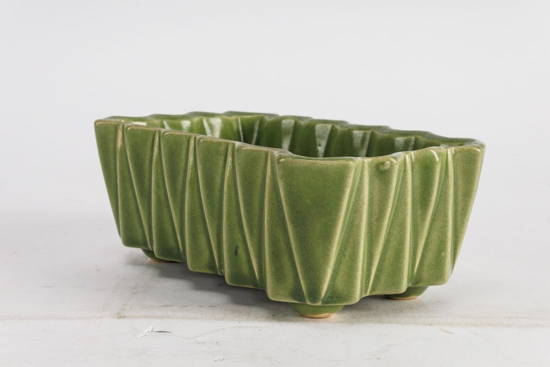 Vintage Upco #277 MCM Rectangular Planter - 3