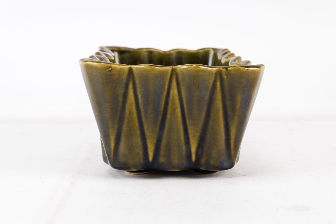 Vintage Upco #278 MCM Rectangular Planter - 3