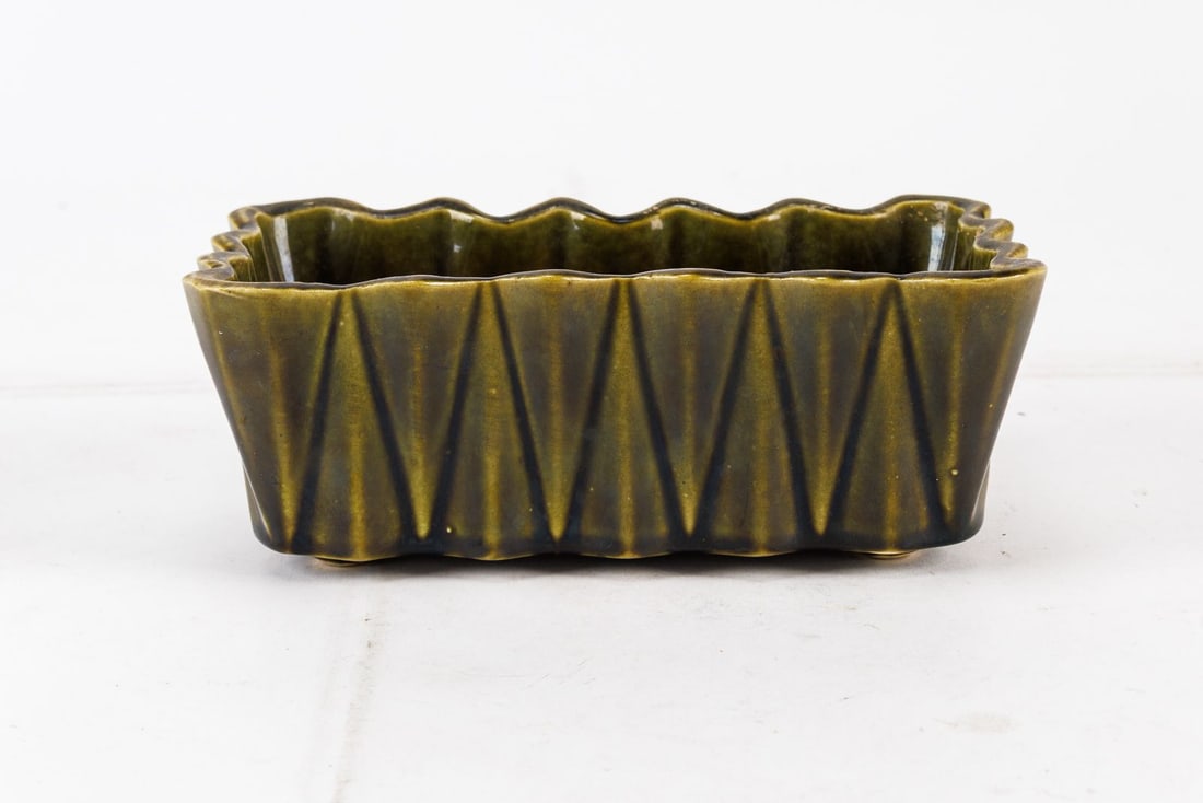 Vintage Upco #278 MCM Rectangular Planter - 9