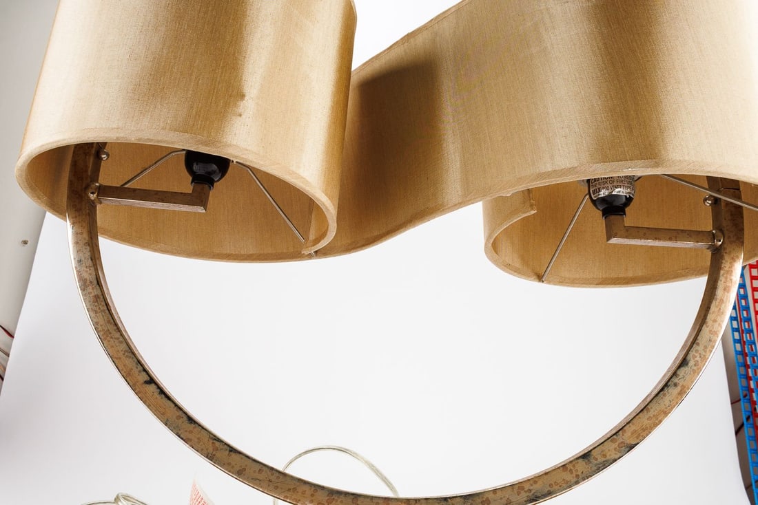 Vintage Continuous Double Shade Circle Lamp - 14
