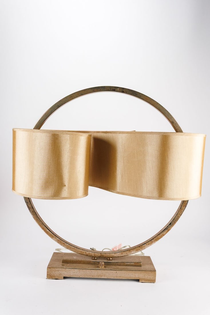 Vintage Continuous Double Shade Circle Lamp - 3