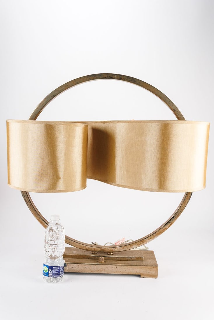 Vintage Continuous Double Shade Circle Lamp - 4