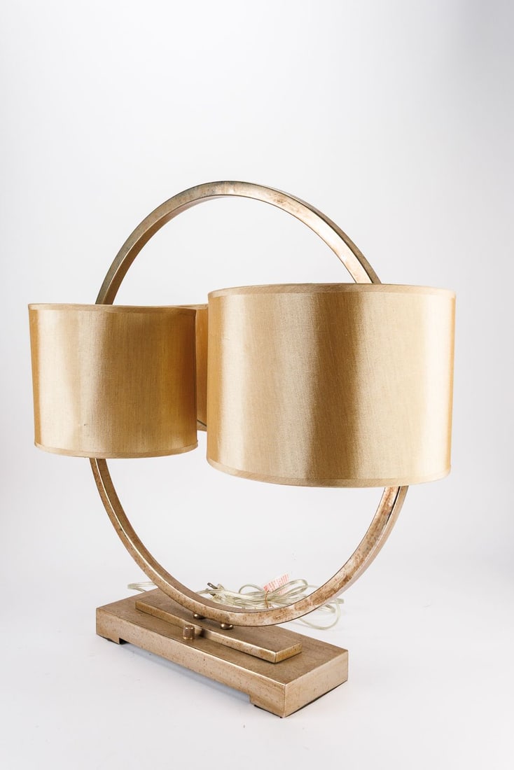 Vintage Continuous Double Shade Circle Lamp - 5