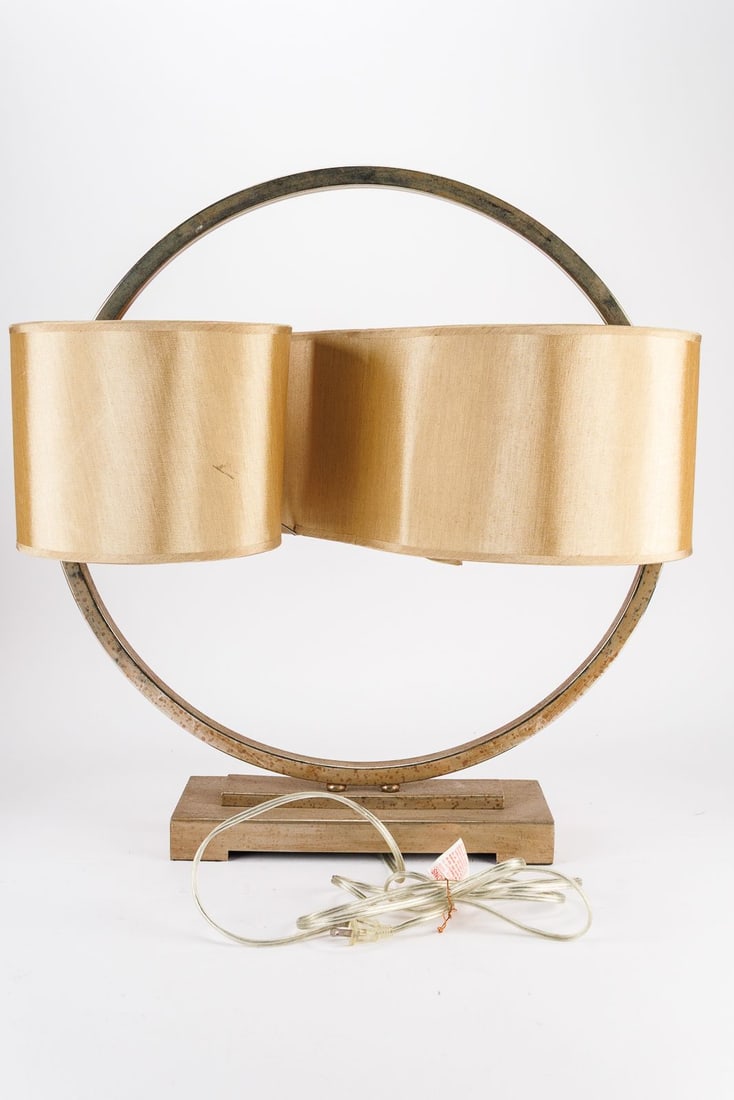 Vintage Continuous Double Shade Circle Lamp - 7