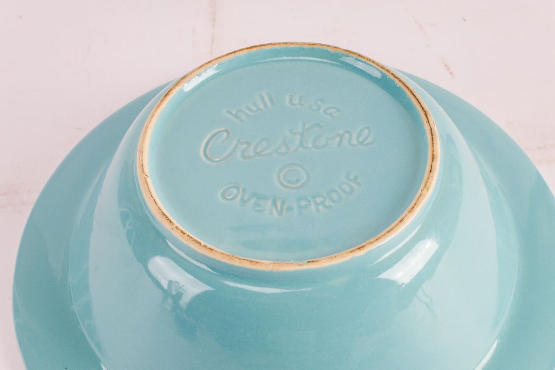 Hull Crestone Turquoise Serving Set - 6